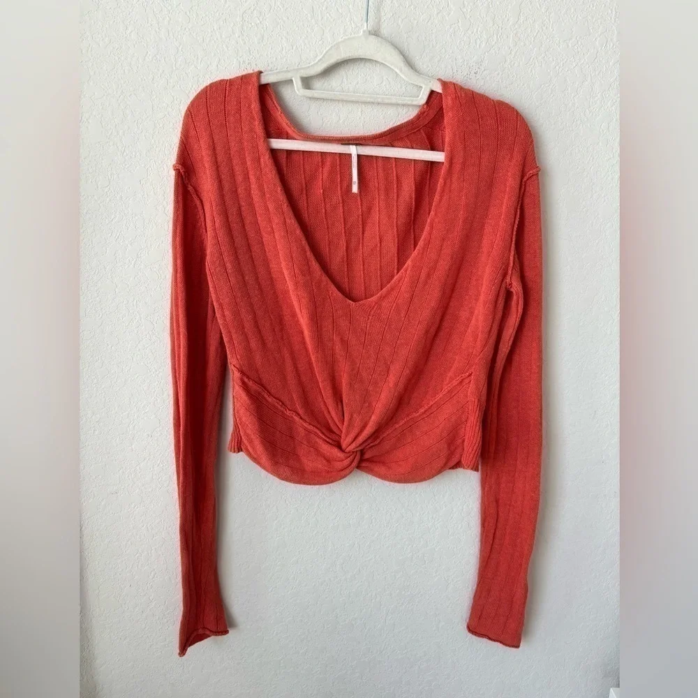 Free People Women's Got Me Twisted Top Size XSmall